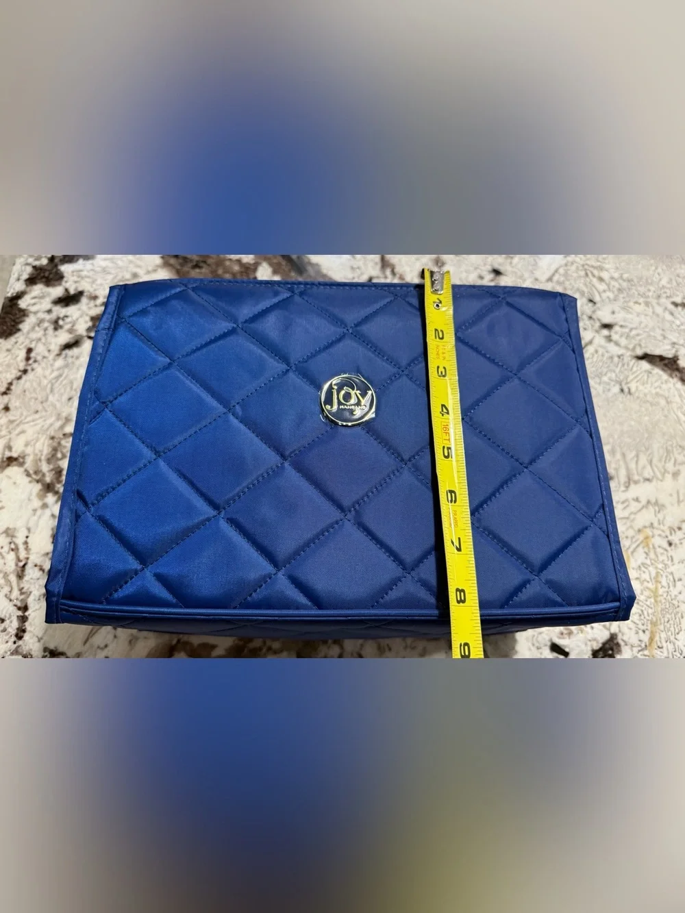 Joy Mangano Quilted Better Beauty Case New